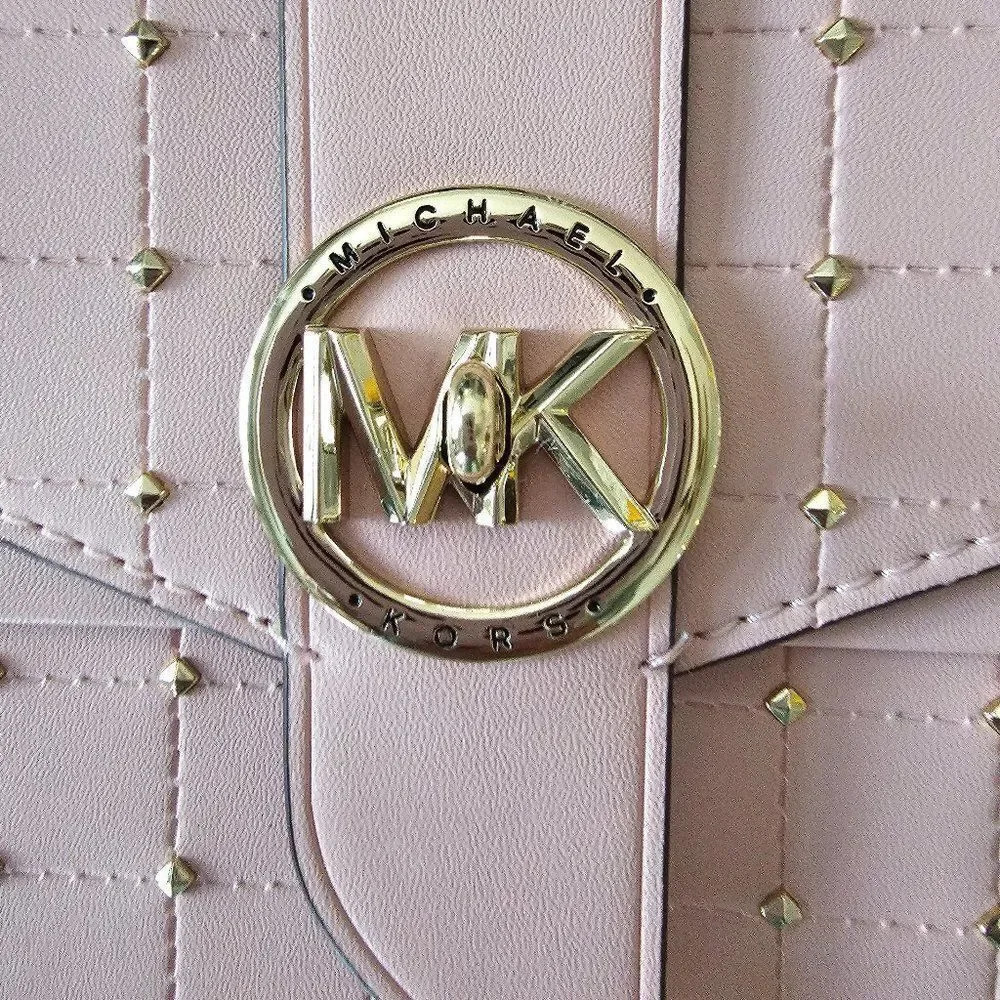 Michael Kors Women Smokey Rose Greenwich Crossbody Bag - Picture 5 of 12